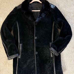 Chic Black Teddy Jacket